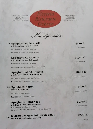 Restaurant Pizzeria Ochsen Schönau photo 10
